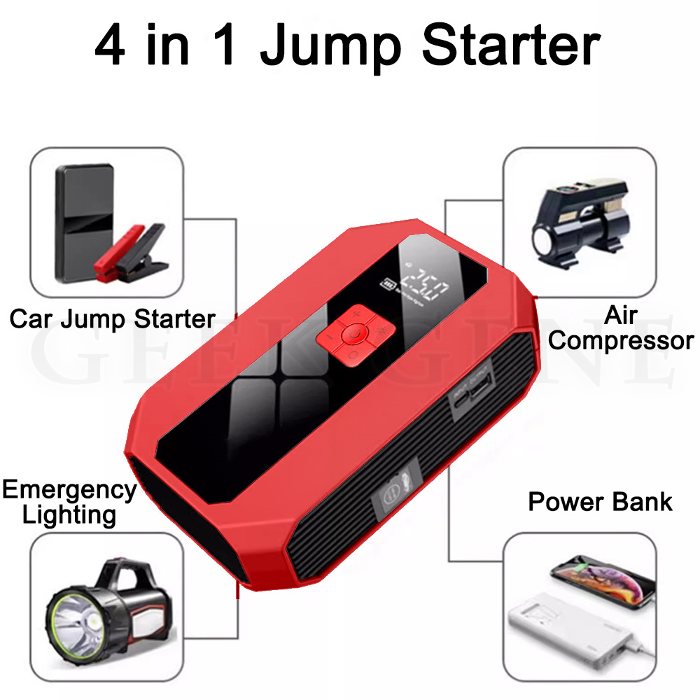 Jump Starter 4in1 + Air Pump Model: TM16E