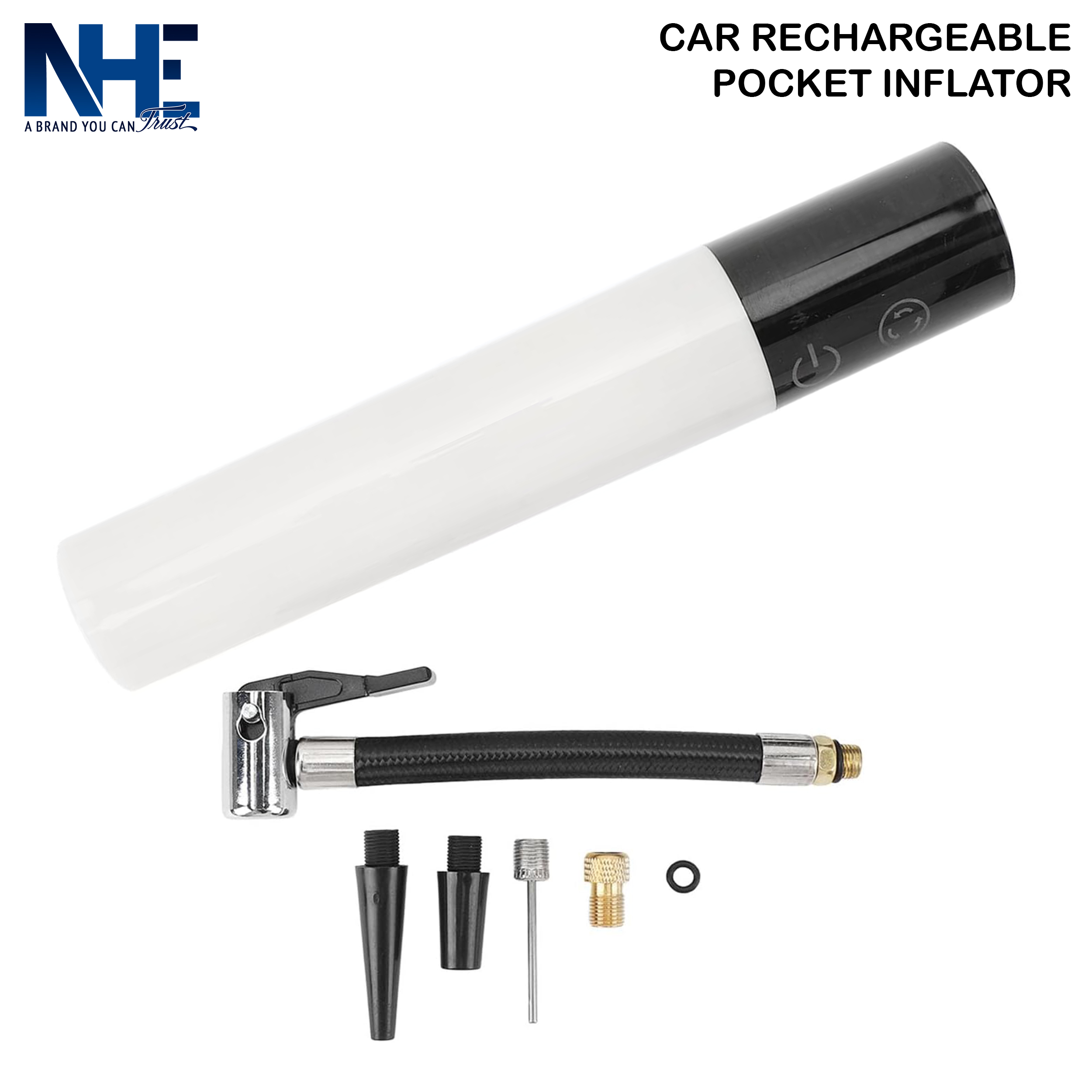 NHE Group | Car Rechargeable Pocket Inflator
