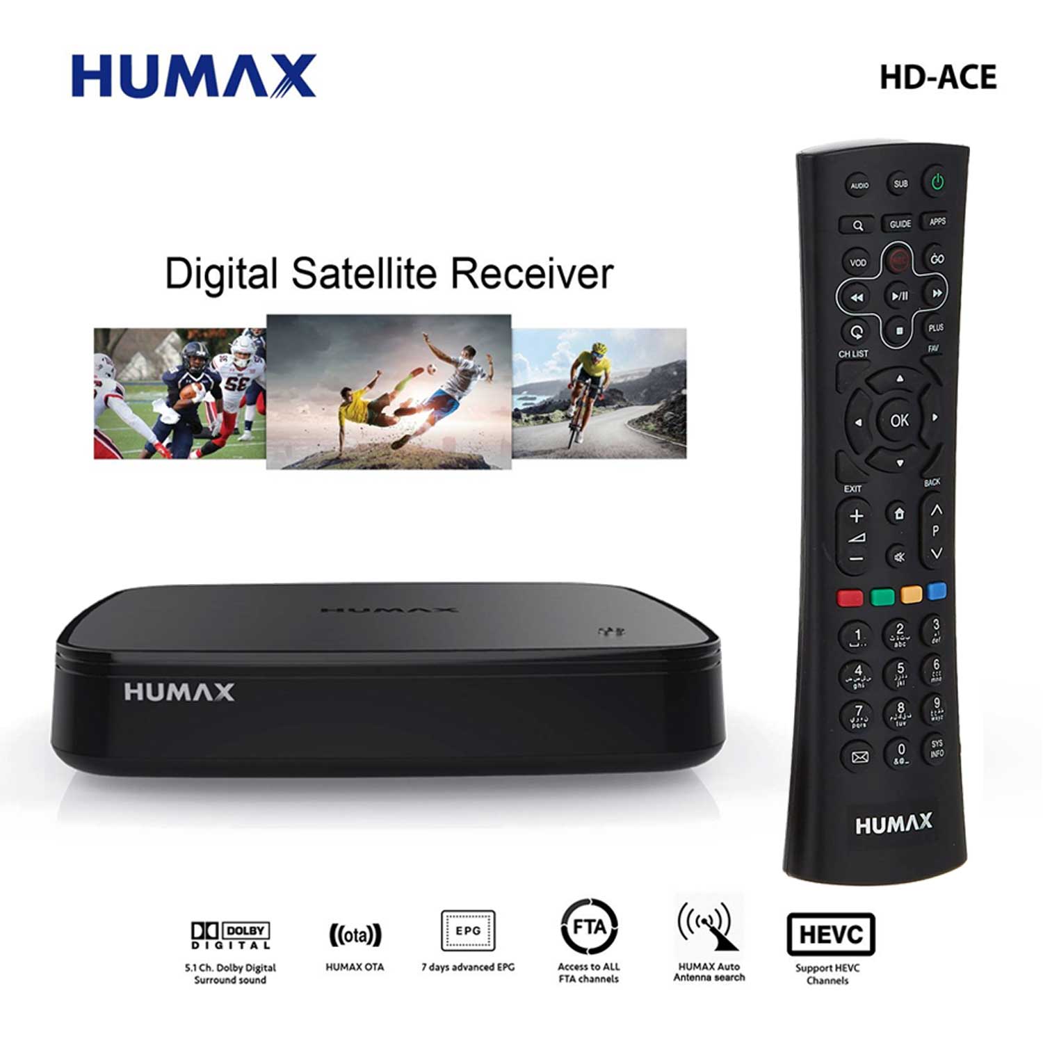 Humax HD-ACE Digital Satellite Receiver