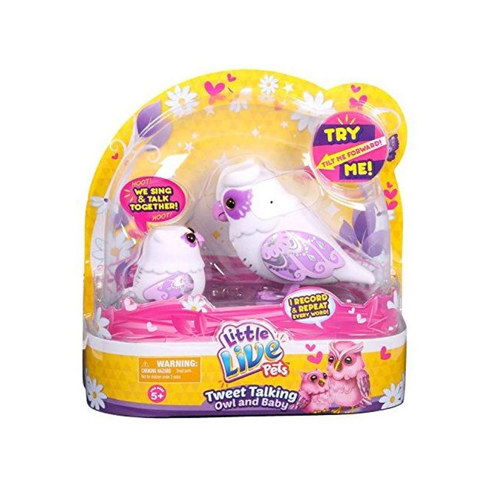 Little live pets owl and baby sale