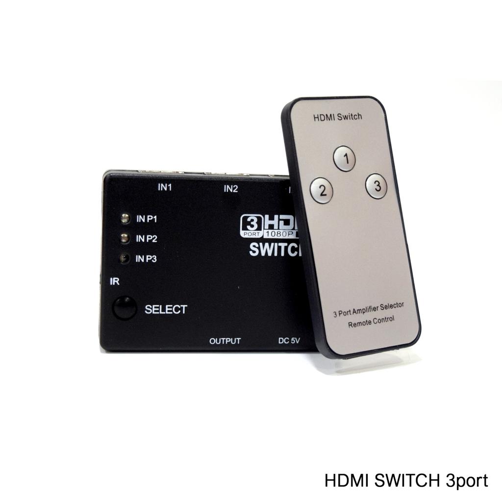 HDMI Switch 1.4 - 4Kx2K NH-SW 3ch 4K