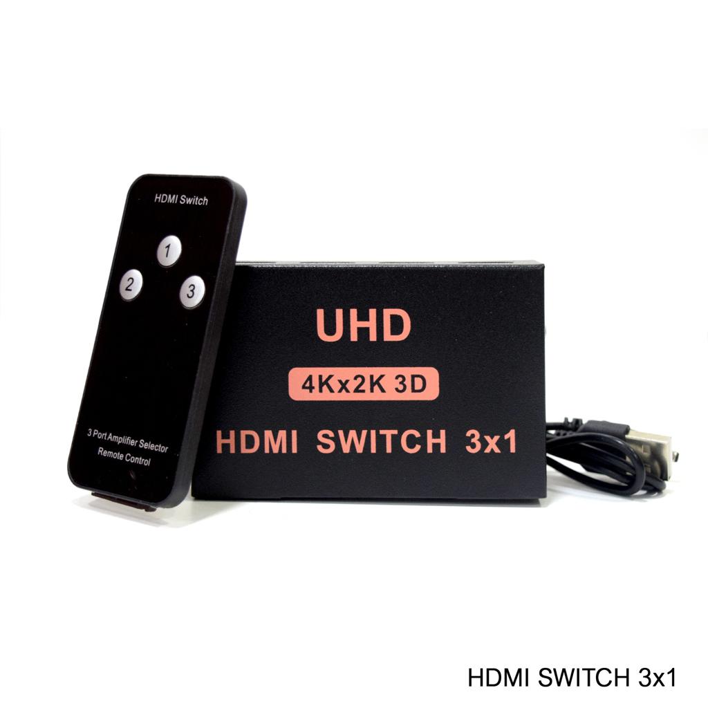 HDMI Switch 3x1 - CY-32 NH-SW 3ch 4K