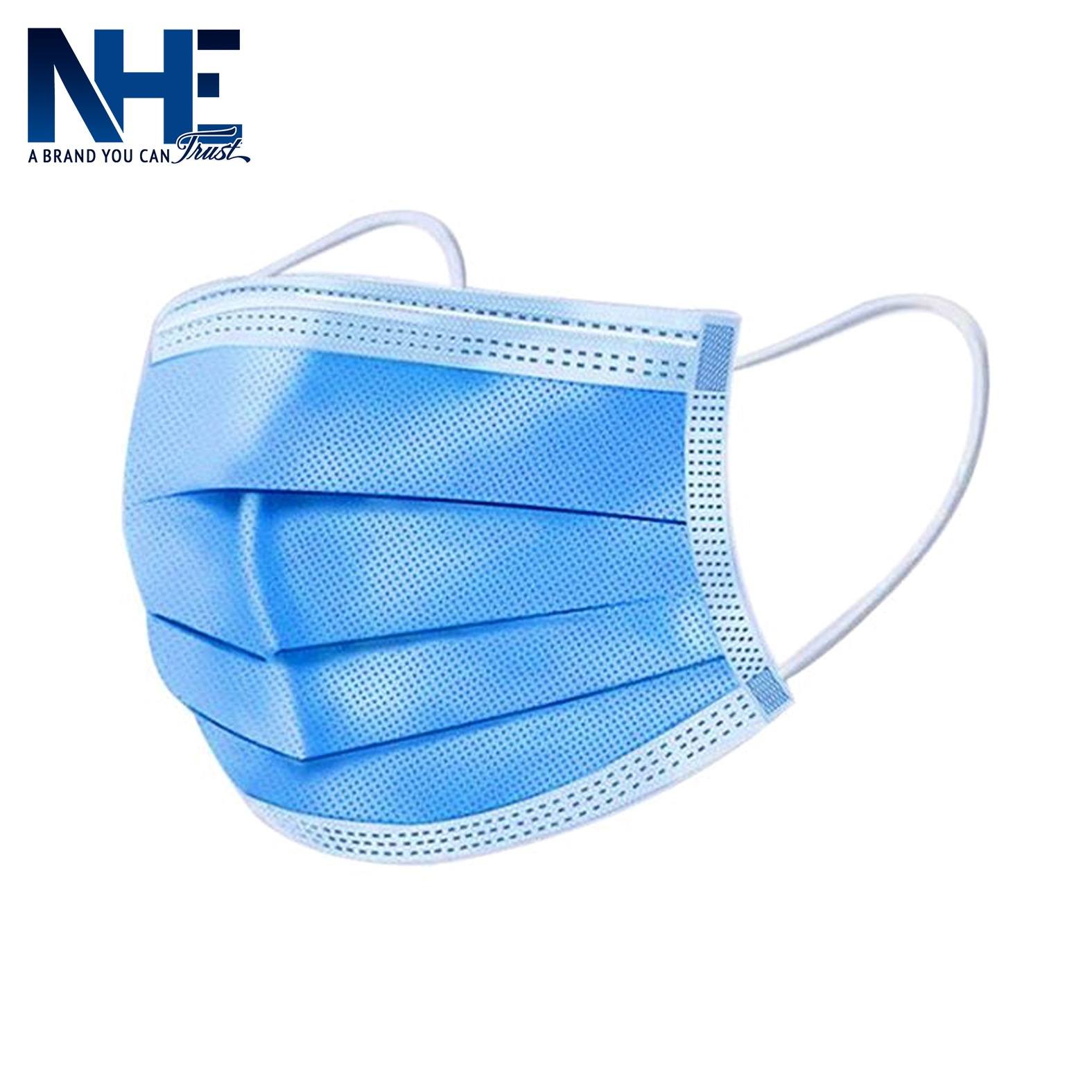 Disposable Protective Mask - Blue (Adult)