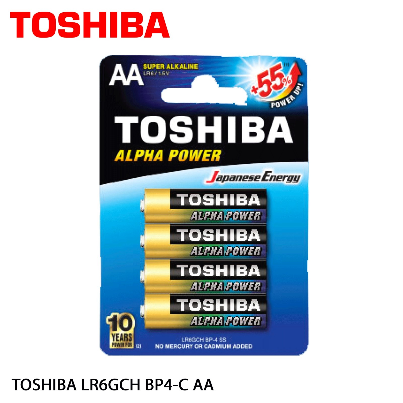 TOSHIBA LR6GCH BP-4C AA