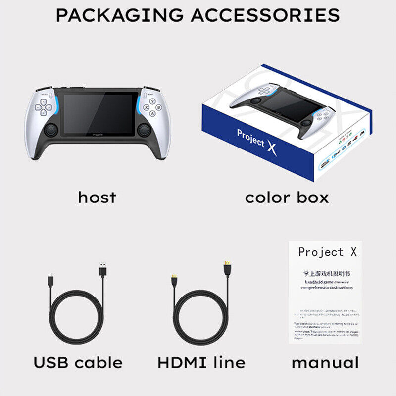 NHE Group | Project X Handheld Game Console 4.3